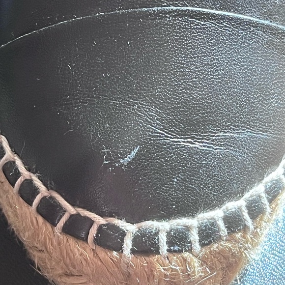 Chanel Lambskin Espadrilles 38 Black - Picture 9 of 13